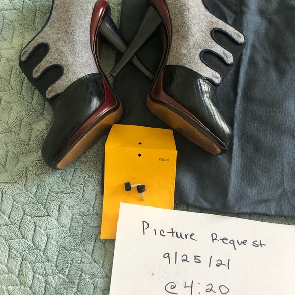 COPY - FENDI SHOES SIZE 35 1/2 - Picture 13 of 13